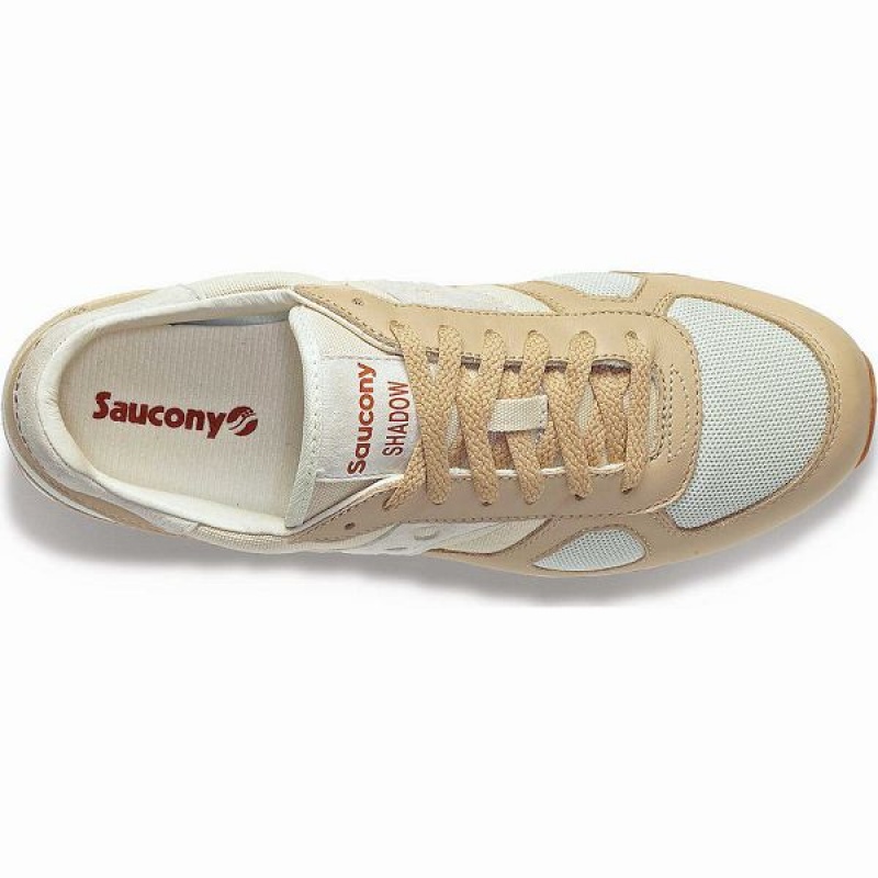 Men's Saucony Shadow Original Sneakers Beige / Brown | XJALUWG-58