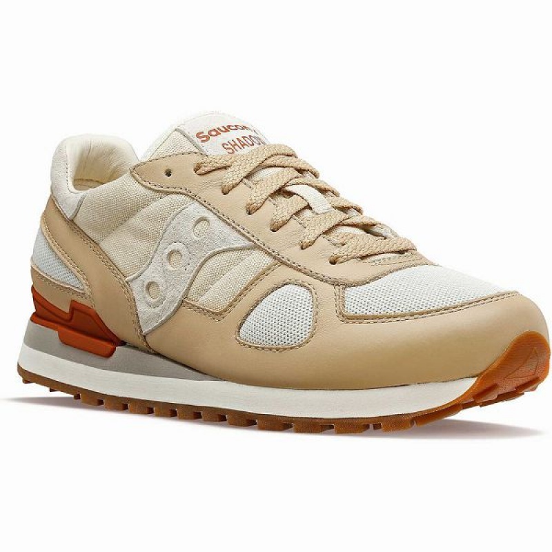 Men's Saucony Shadow Original Sneakers Beige / Brown | XJALUWG-58