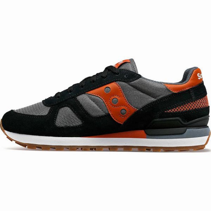 Men's Saucony Shadow Original Sneakers Black / Grey | RLWQKTA-87