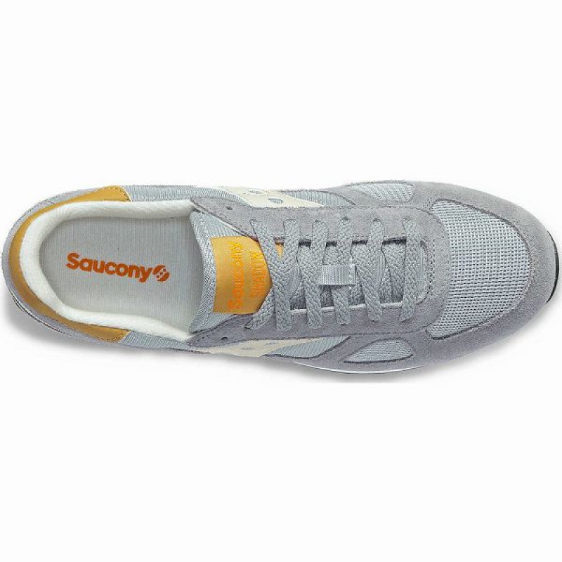 Men's Saucony Shadow Original Sneakers Grey / Brown | VXLDYMR-28