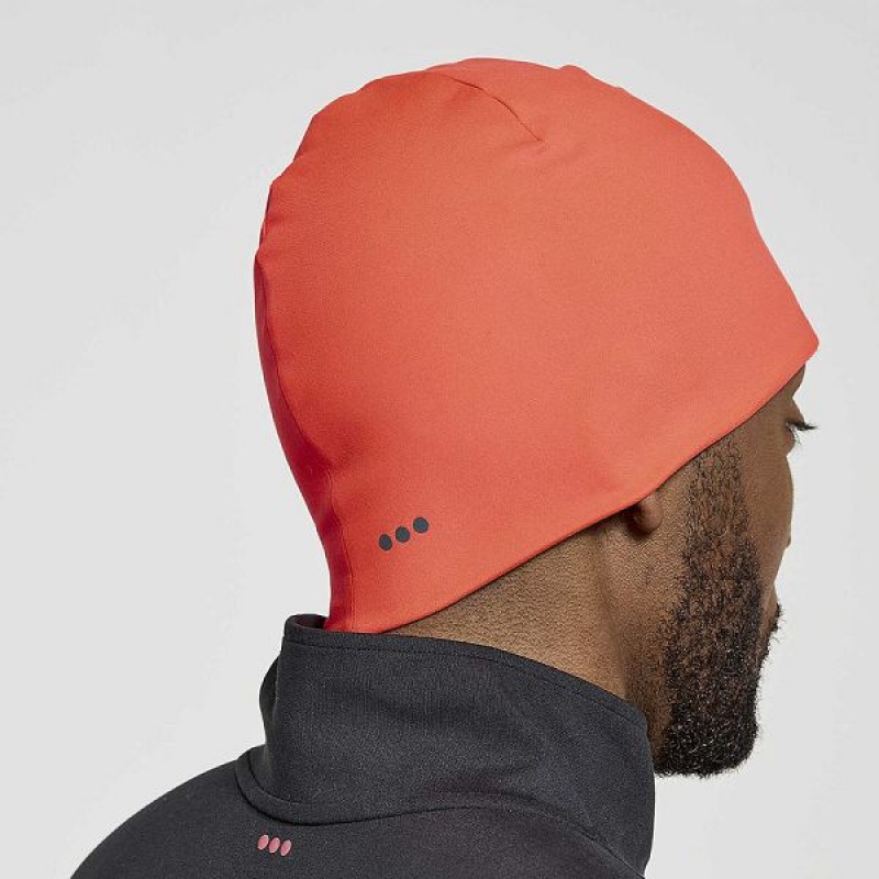 Men's Saucony Solstice Beanie Red | XKJWZUM-36