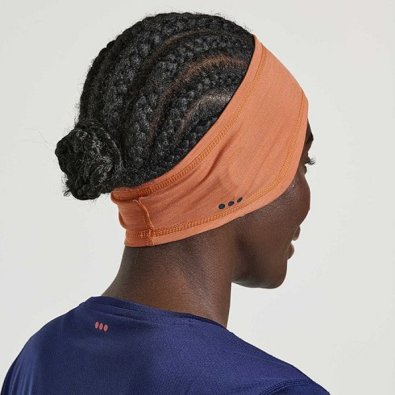 Men's Saucony Solstice Headband Orange | WYGRPBH-37