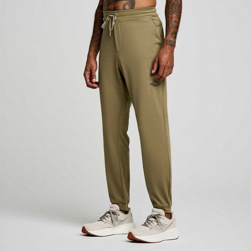 Men's Saucony Solstice Joggers Coffee | MQRAFEO-59