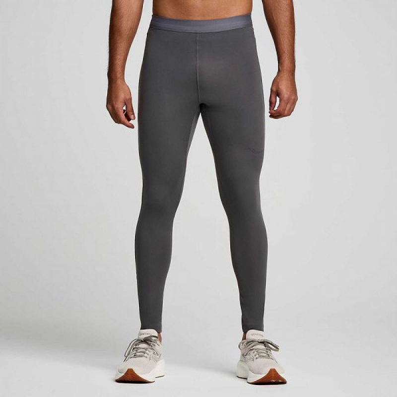 Men\'s Saucony Solstice Tight Grey | QEOZVSW-73