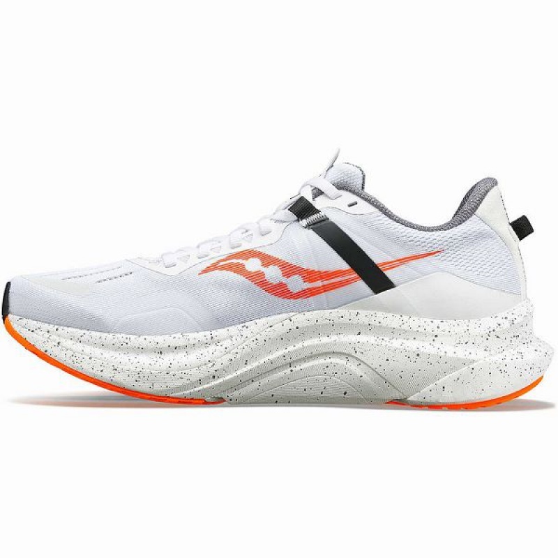 Men's Saucony Tempus Running Shoes White | CTGZHWS-80