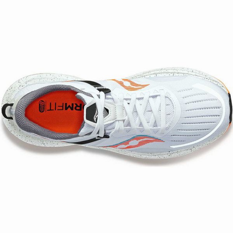 Men's Saucony Tempus Running Shoes White | CTGZHWS-80