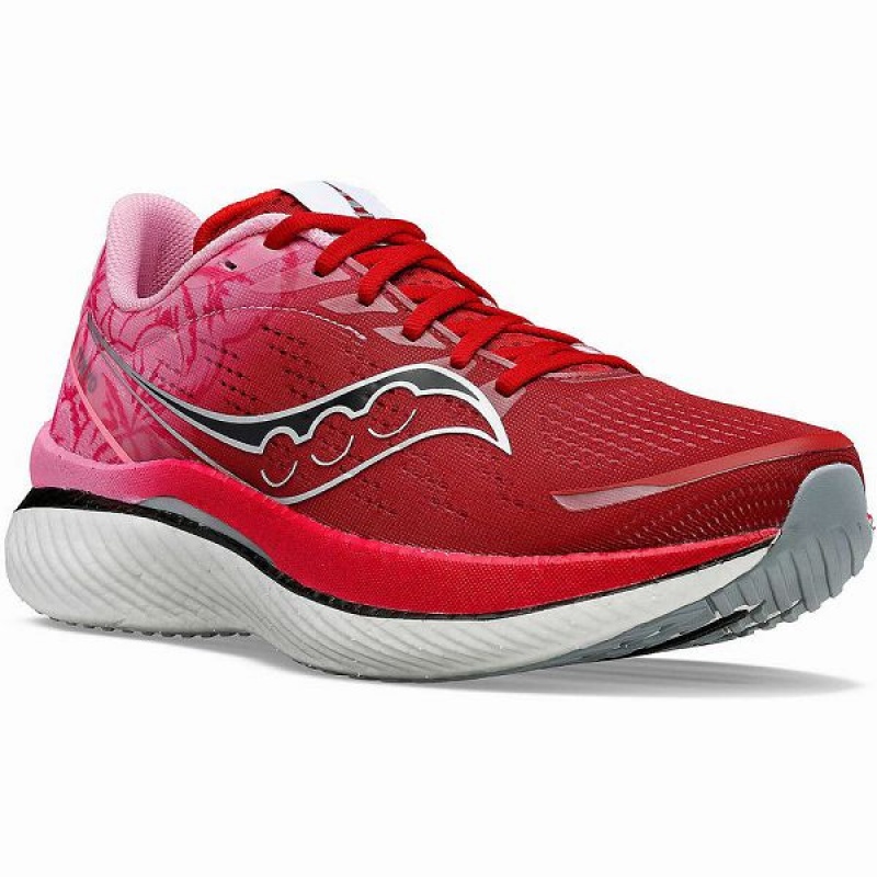 Men's Saucony Tokyo Endorphin Speed 3 Running Shoes Red / Grey | KWFBIQJ-08