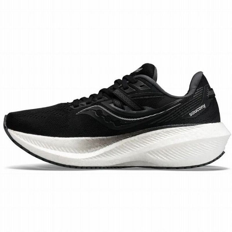 Men's Saucony Triumph 20 Running Shoes Black | UOAWLDB-23