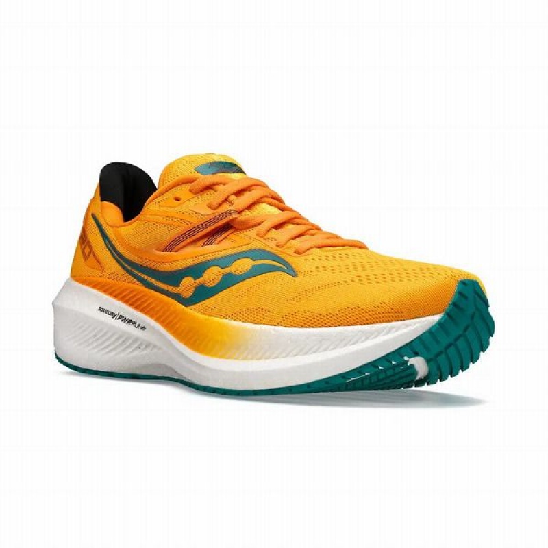 Men's Saucony Triumph 20 Running Shoes Orange | ZPYJAQW-92