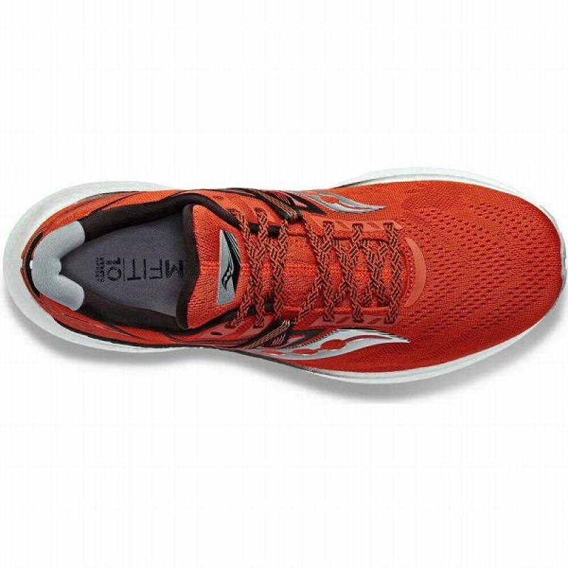 Men's Saucony Triumph 20 Running Shoes Red | FZHMTLP-47