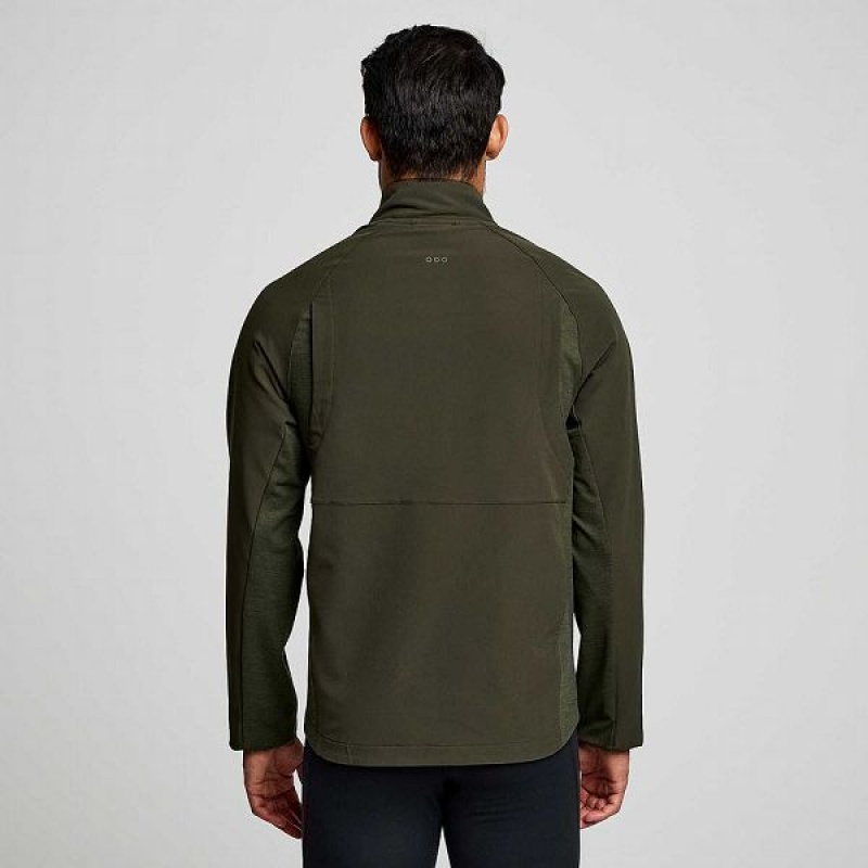 Men's Saucony Triumph Jackets Umbra | AWMNYCZ-93