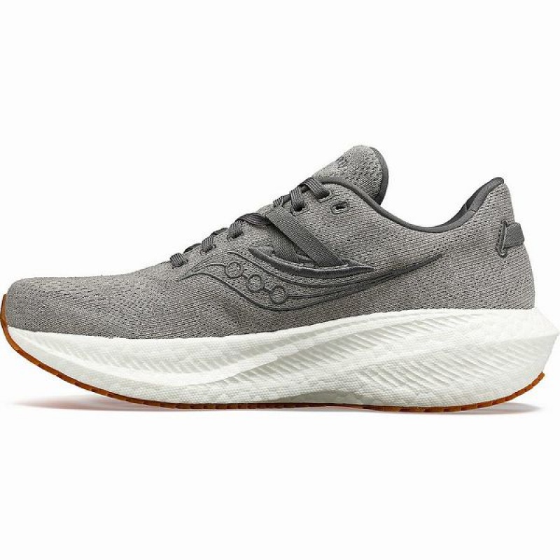 Men's Saucony Triumph RFG Running Shoes Grey | BENIPWT-27