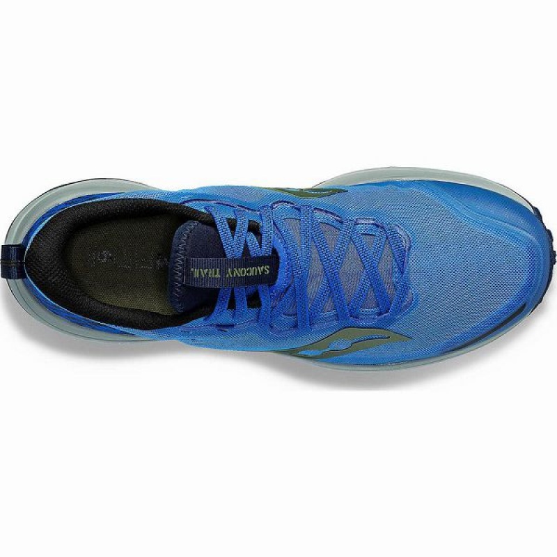 Men's Saucony Xodus Ultra 2 Running Shoes Blue / Navy | GAIQKSY-25