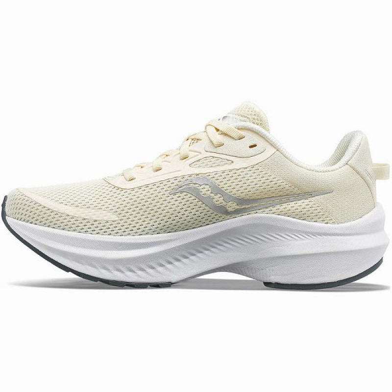 Women's Saucony Axon 3 Running Shoes Beige | QSTGKPY-25