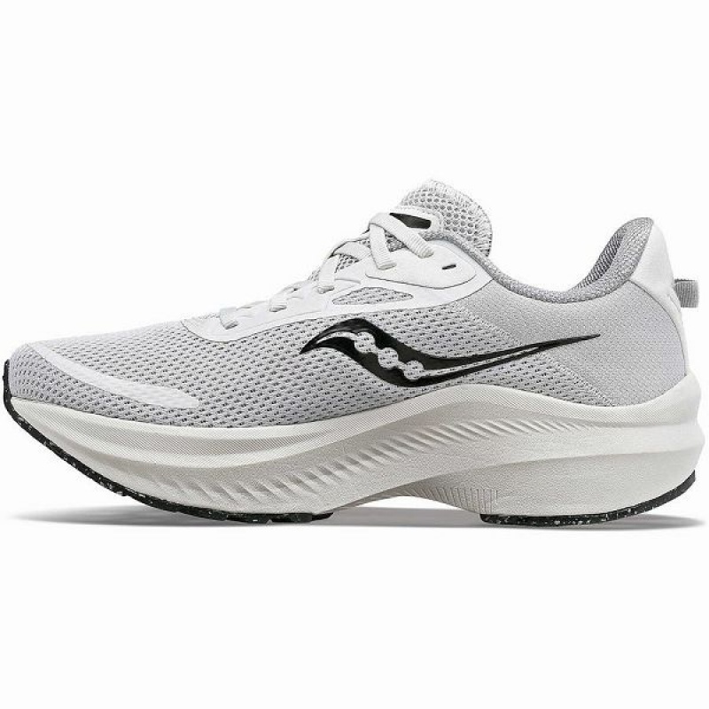 Women's Saucony Axon 3 Running Shoes White | PQAYXZL-03