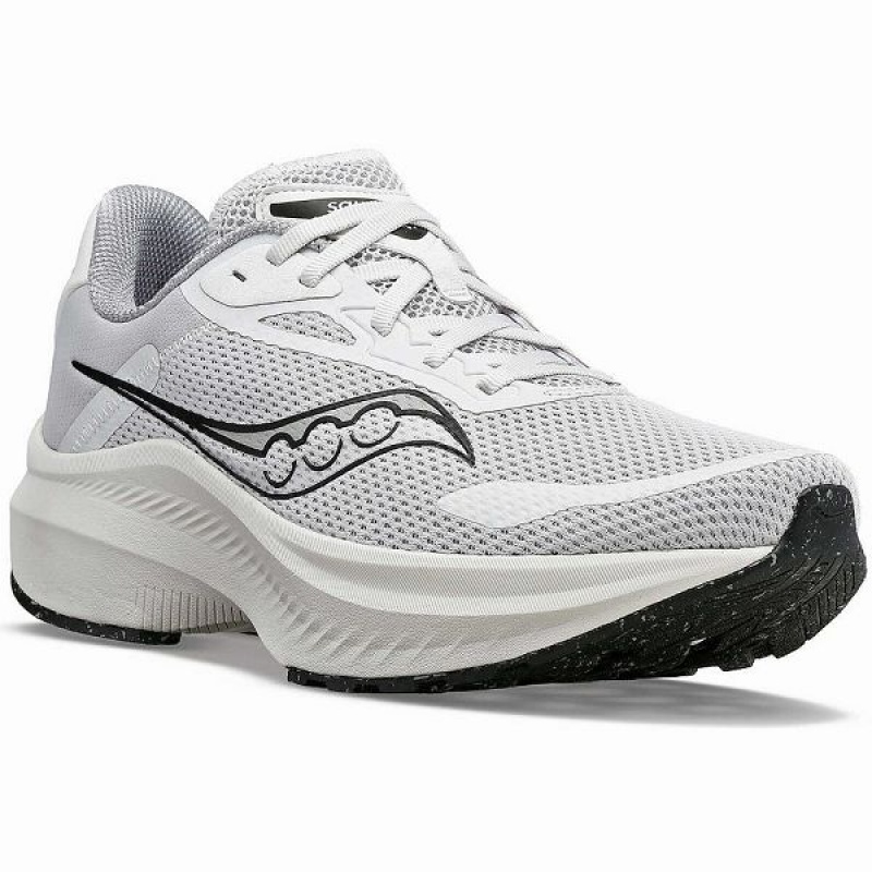 Women's Saucony Axon 3 Running Shoes White | PQAYXZL-03