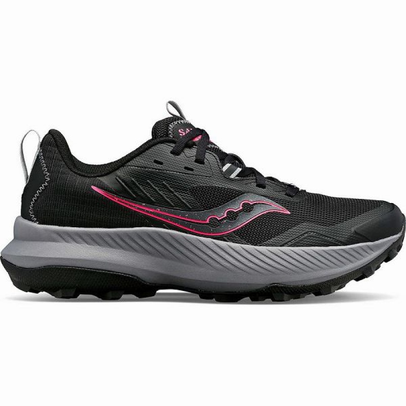 Women\'s Saucony Blaze TR Running Shoes Black / Pink | YRXATEK-63