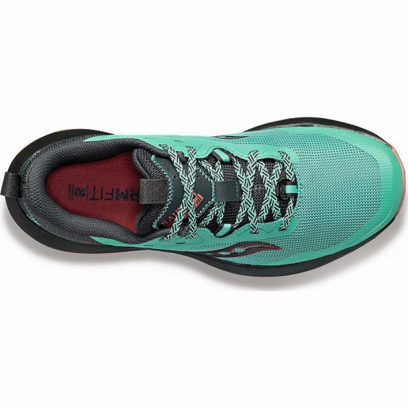 Women's Saucony Blaze TR Running Shoes Green / Black | UOELWMJ-83