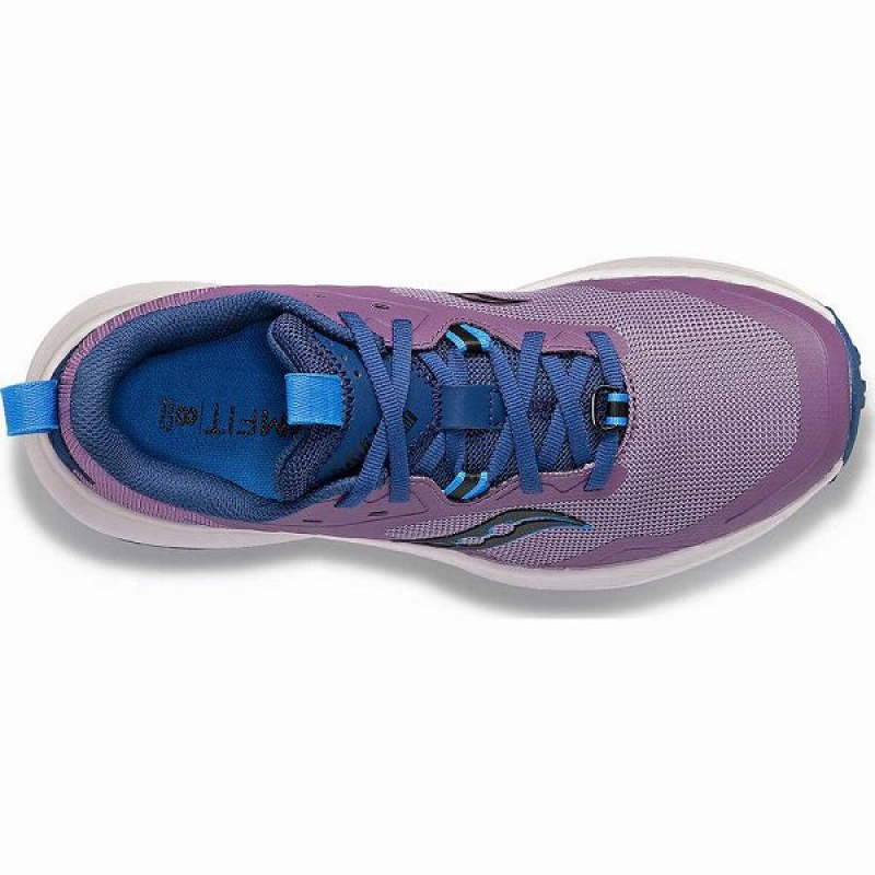 Women's Saucony Blaze TR Running Shoes Purple / Indigo | KTJSLUQ-67