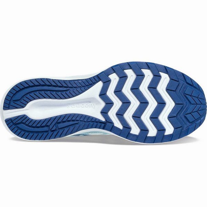 Women's Saucony Cohesion 16 Walking Shoes White / Indigo | SFBCRED-46