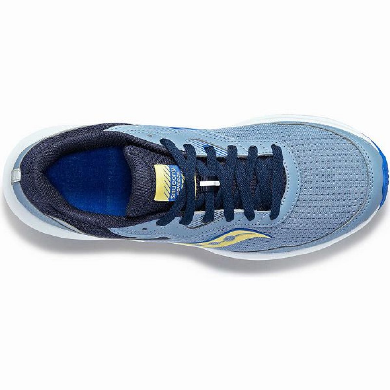 Women's Saucony Cohesion 16 Walking Shoes Blue | TUMALWY-78