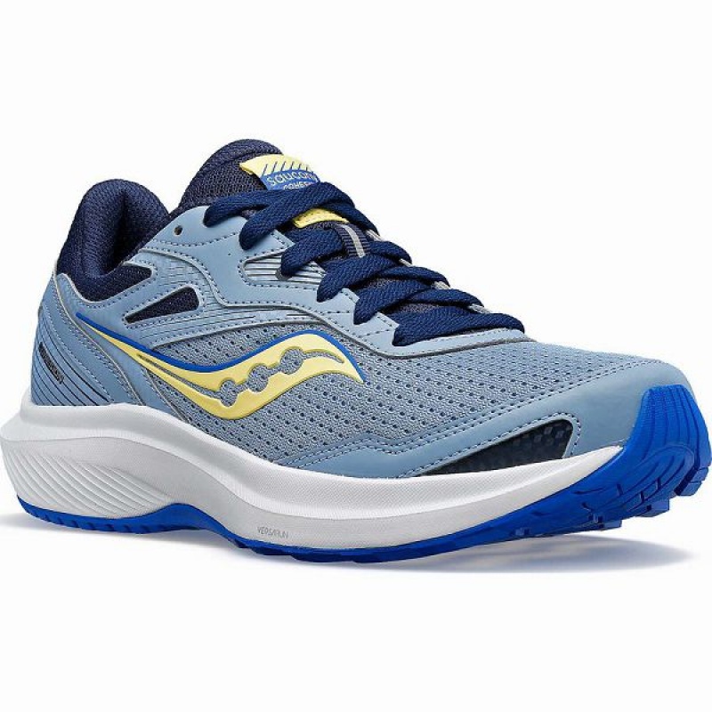 Women's Saucony Cohesion 16 Walking Shoes Blue | TUMALWY-78