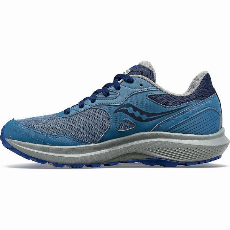 Women's Saucony Cohesion TR16 Trail Running Shoes Blue | CTXAIRJ-34