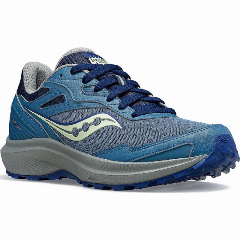 Women's Saucony Cohesion TR16 Trail Running Shoes Blue | CTXAIRJ-34