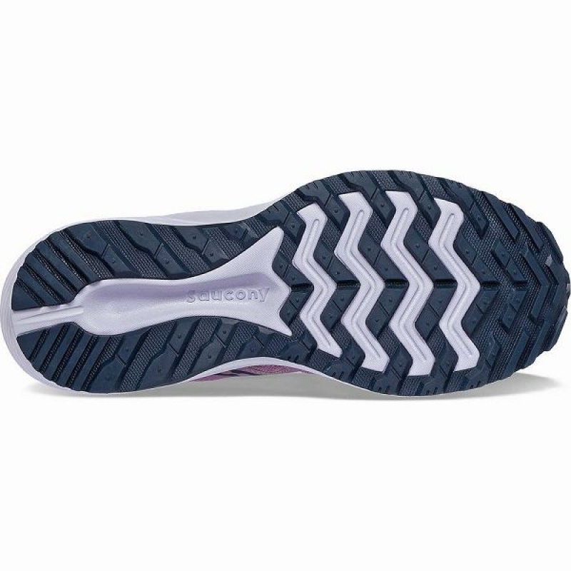 Women's Saucony Cohesion TR16 Trail Running Shoes Purple / Navy | UYGTNAX-61