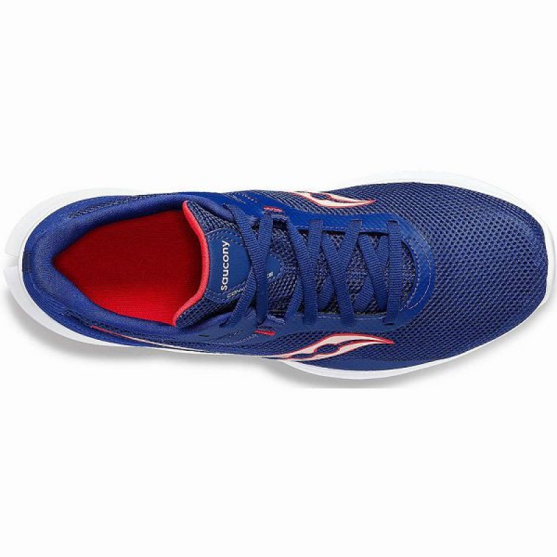 Women's Saucony Convergence Walking Shoes Indigo | RSCOXDB-76