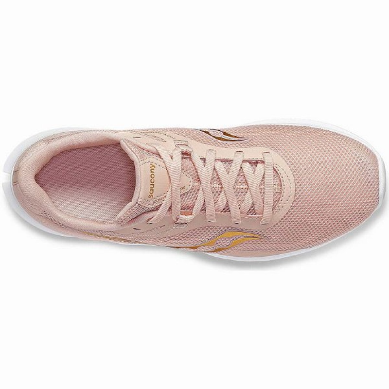 Women's Saucony Convergence Walking Shoes Coral / Gold | ZWRNCYJ-96