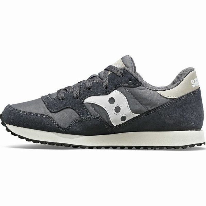 Women's Saucony DXN Trainer Sneakers Dark Grey / Beige | VETKMRI-03