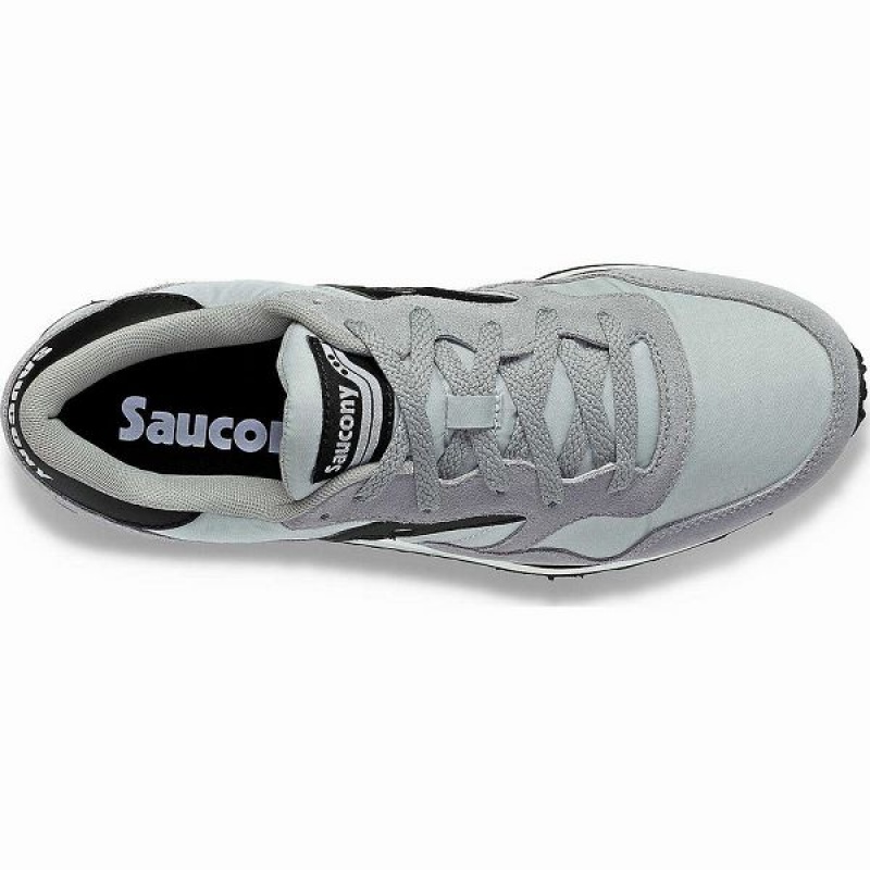 Women's Saucony DXN Trainer Sneakers Grey / Black | OGTKVWX-60