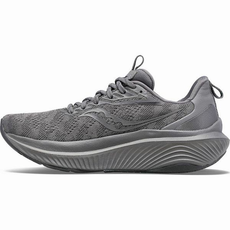 Women's Saucony Echelon 9 Running Shoes Grey | FXMHWOR-73