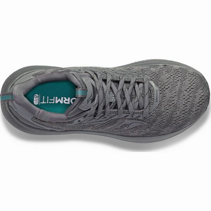 Women's Saucony Echelon 9 Running Shoes Grey | FXMHWOR-73