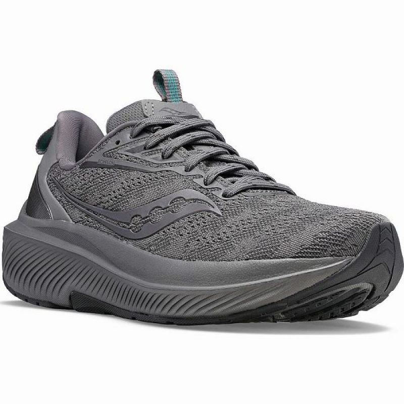 Women's Saucony Echelon 9 Running Shoes Grey | FXMHWOR-73