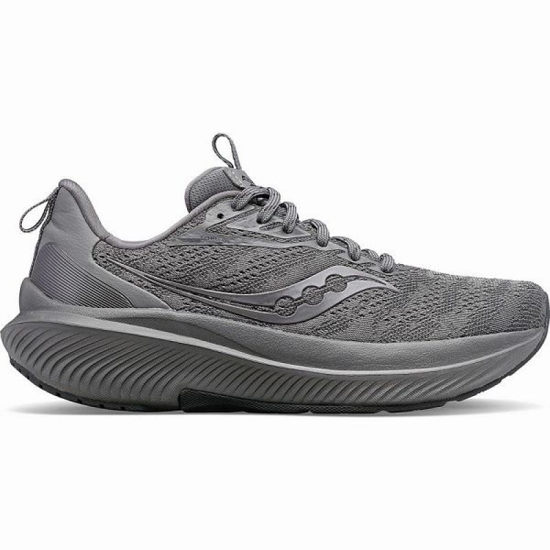 Women\'s Saucony Echelon 9 Running Shoes Grey | FXMHWOR-73