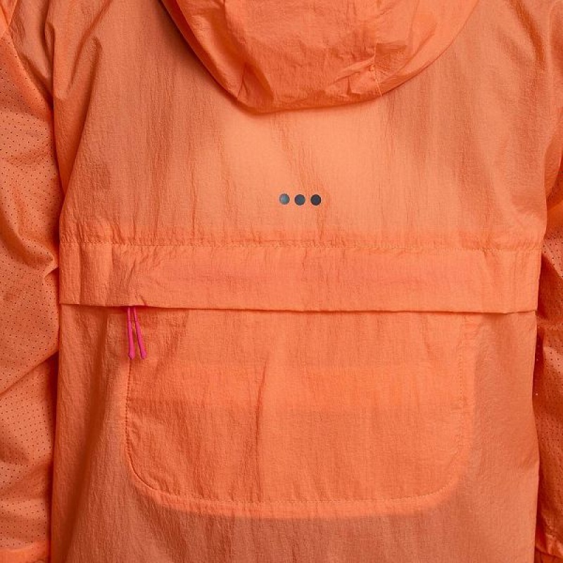 Women's Saucony Elevate Packaway Jackets Orange | LHEAIVR-98