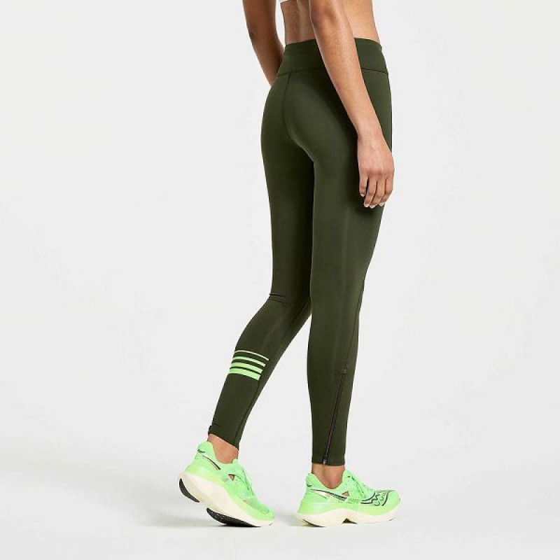 Women's Saucony Elite Tight Umbra | VQMIHOZ-70