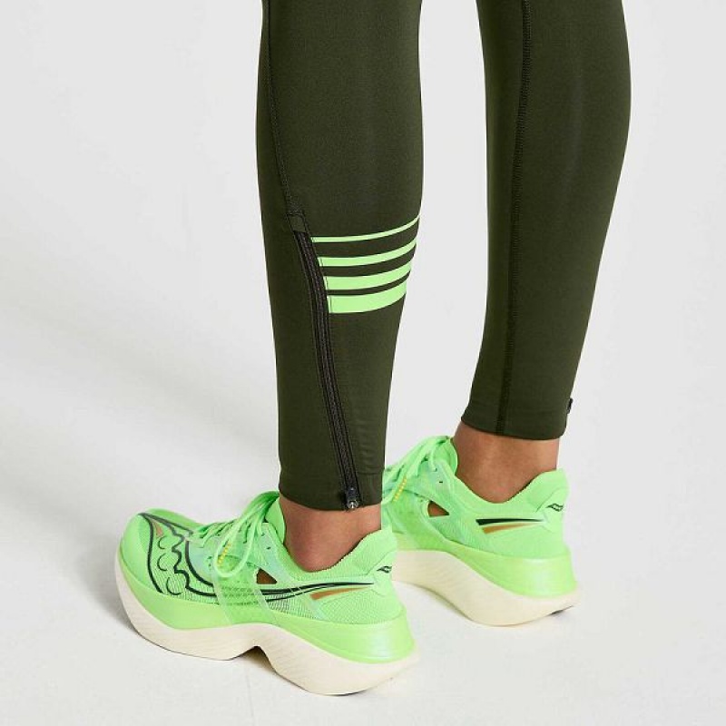 Women's Saucony Elite Tight Umbra | VQMIHOZ-70