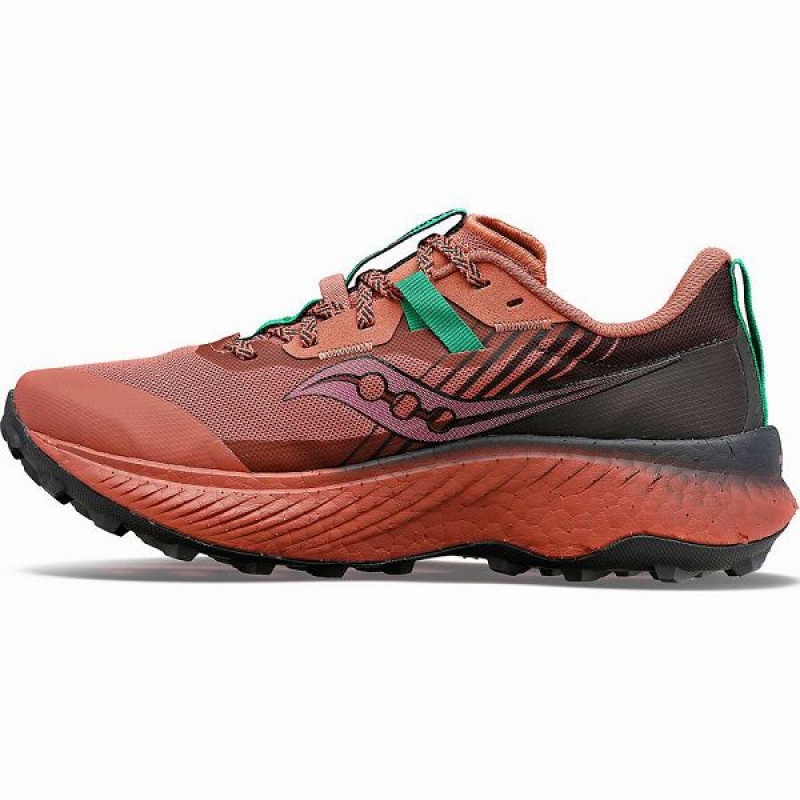 Women's Saucony Endorphin Edge Trail Running Shoes Orange | IVNCJZD-68