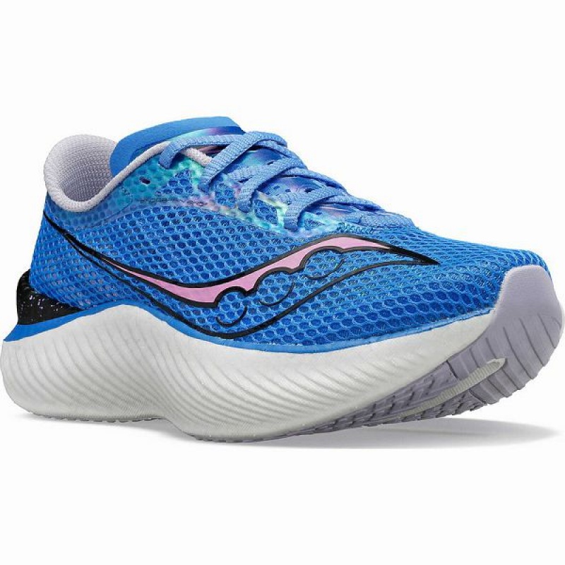 Women's Saucony Endorphin Pro 3 Running Shoes Blue | UBNWCMA-24