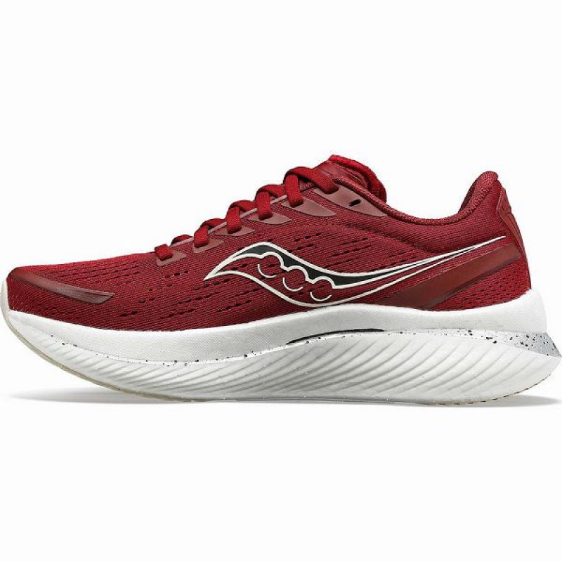 Women's Saucony Endorphin Speed 3 Running Shoes Red | YPMHRWQ-54