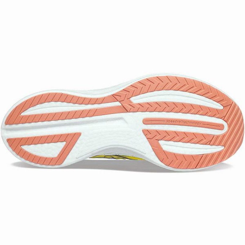 Women's Saucony Endorphin Speed 3 Running Shoes Yellow | XEDTAQL-43