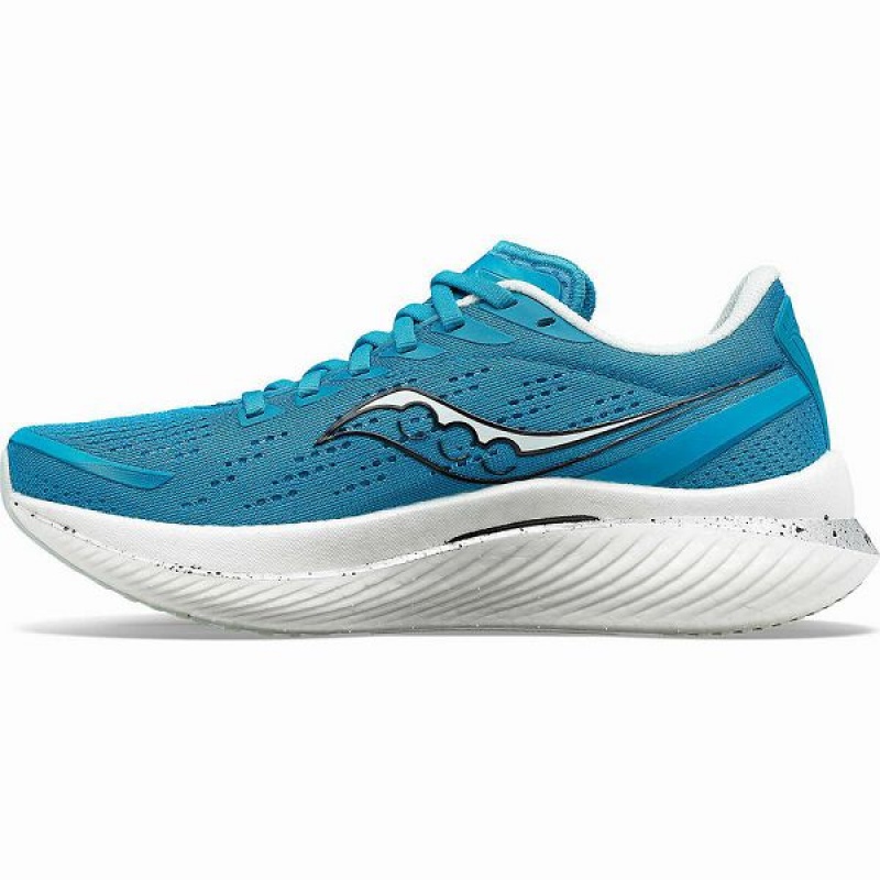 Women's Saucony Endorphin Speed 3 Running Shoes Turquoise / Silver | THDWMUO-59