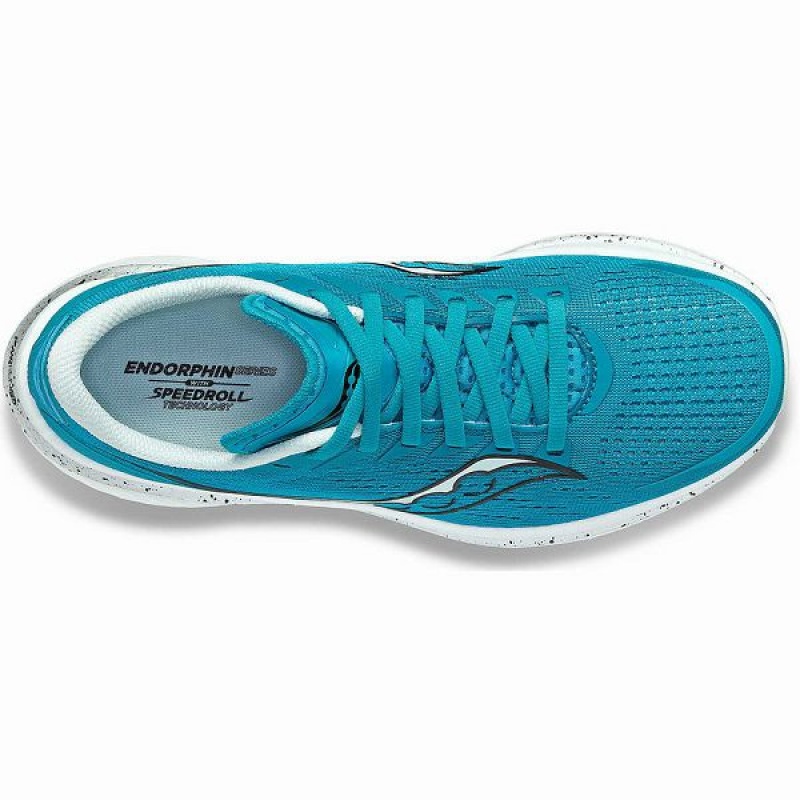 Women's Saucony Endorphin Speed 3 Running Shoes Turquoise / Silver | THDWMUO-59