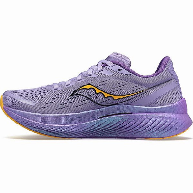 Women's Saucony Endorphin Speed 3 Running Shoes Gold | BZRTGAJ-72