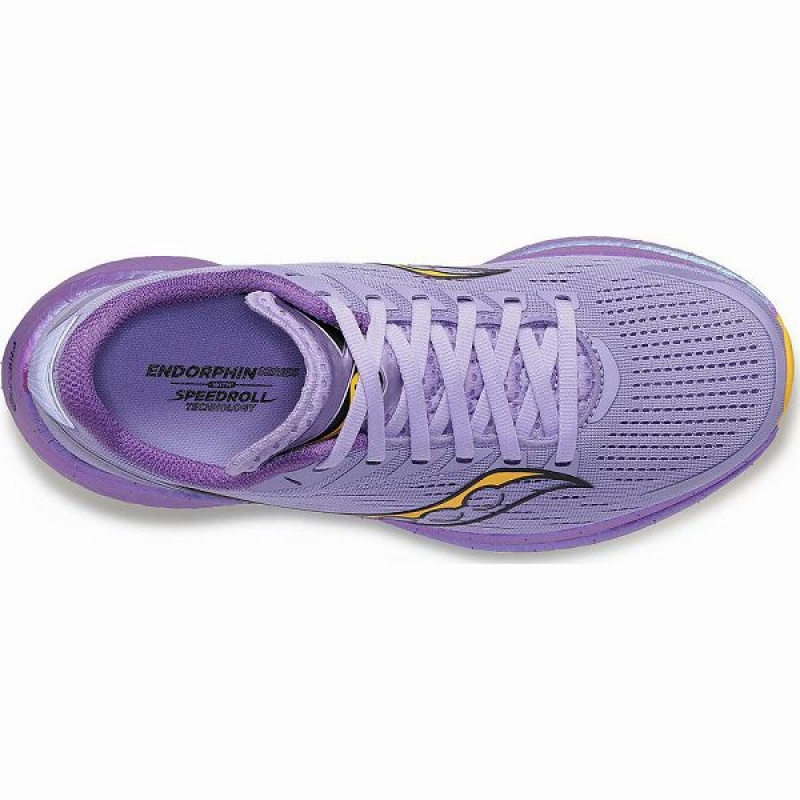 Women's Saucony Endorphin Speed 3 Running Shoes Gold | BZRTGAJ-72