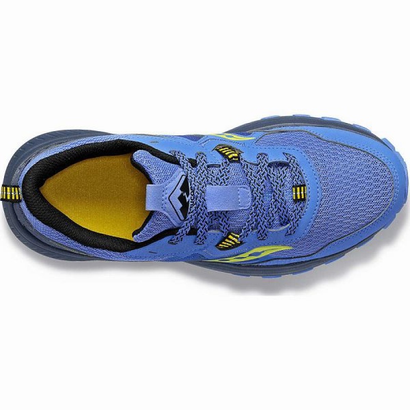 Women's Saucony Excursion TR16 Trail Running Shoes Blue / Navy | ZNPTWJO-64