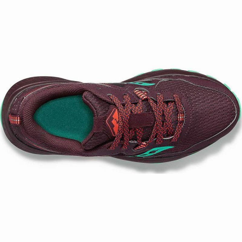 Women's Saucony Excursion TR16 Trail Running Shoes Nebula / Mint | IEAFXNS-21